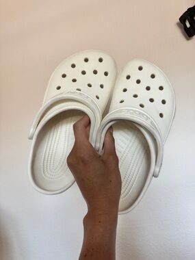Classic White Clog Sandals